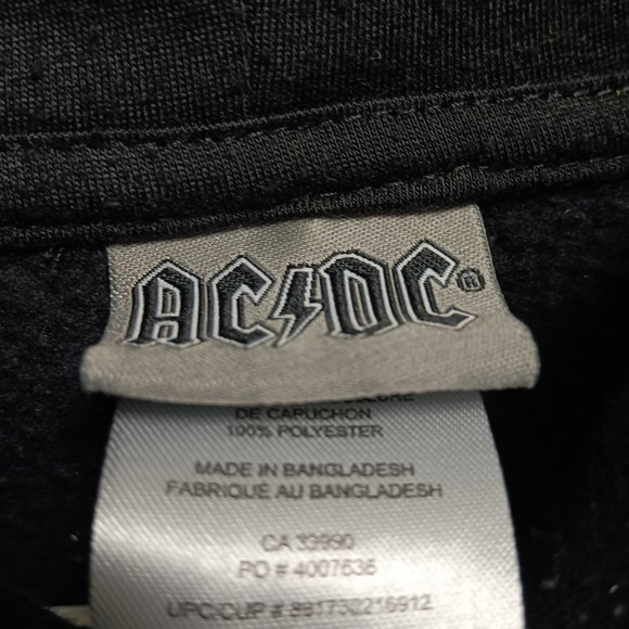 AC/DC BAND YOUTH HOODIE - Picture 3 of 3